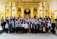 Гимназисты стали победителями епархиального конкурса чтецов на церковнославянском языке