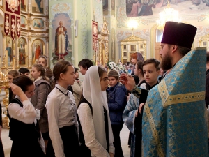 Всенощное бдение в праздник Благовещения