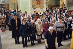 Педагоги и гимназисты приняли участие в Божественной литургии