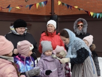 Масленичные гуляния в храме преп. Сергия Радонежского
